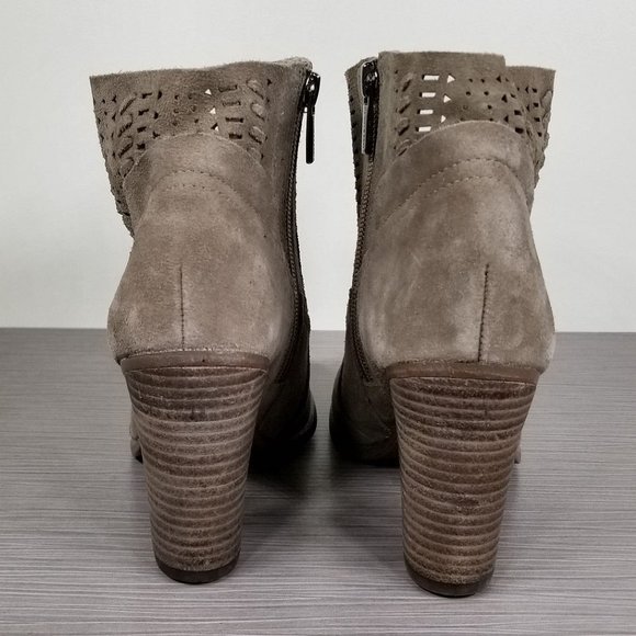 Vince Camuto Fenyia Bootie, Beige Suede, Womens Various Sizes - Picture 5 of 9